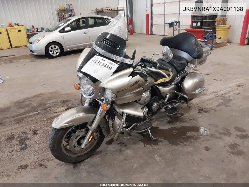 2009 Kawasaki Vn1700 A VIN: JKBVNRA1X9A001138 Lot: 42313410