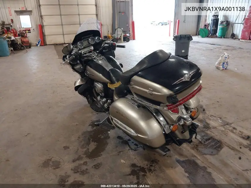 2009 Kawasaki Vn1700 A VIN: JKBVNRA1X9A001138 Lot: 42313410