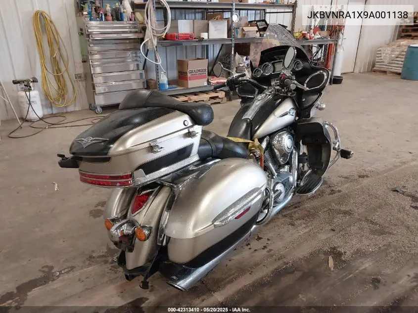 2009 Kawasaki Vn1700 A VIN: JKBVNRA1X9A001138 Lot: 42313410