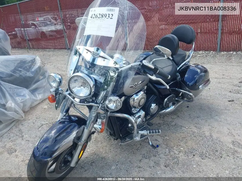 2011 Kawasaki Vn1700 C VIN: JKBVNRC11BA008336 Lot: 42628932