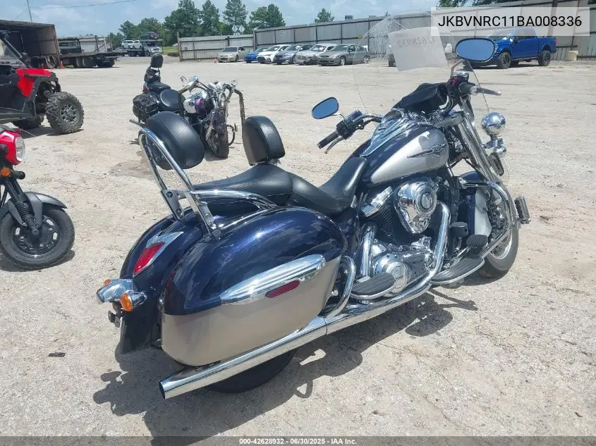 2011 Kawasaki Vn1700 C VIN: JKBVNRC11BA008336 Lot: 42628932