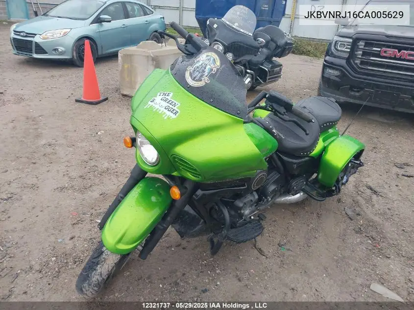 2012 Kawasaki Vn1700 J VIN: JKBVNRJ16CA005629 Lot: 12321737