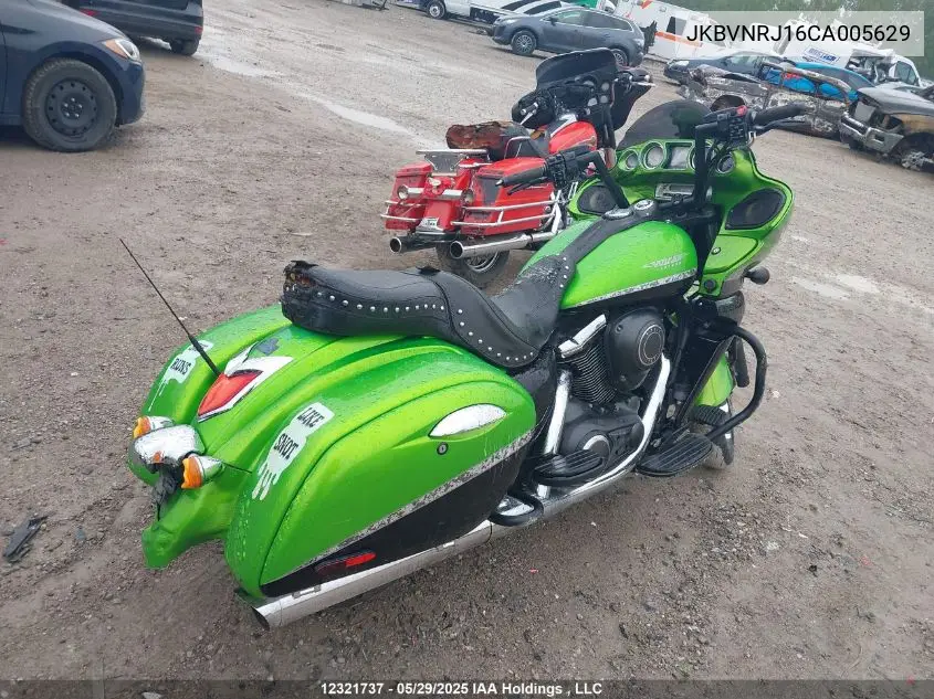 2012 Kawasaki Vn1700 J VIN: JKBVNRJ16CA005629 Lot: 12321737