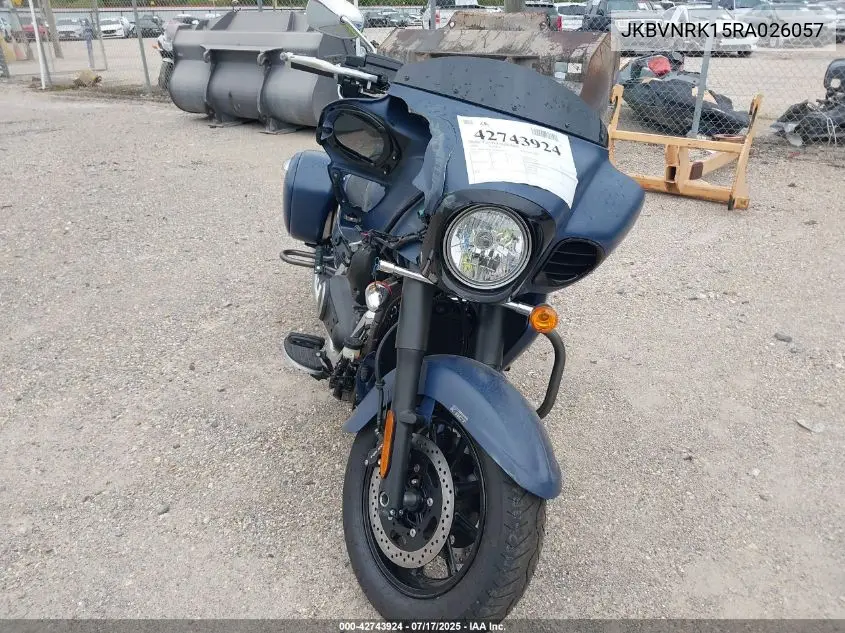2024 Kawasaki Vn1700 K VIN: JKBVNRK15RA026057 Lot: 42743924