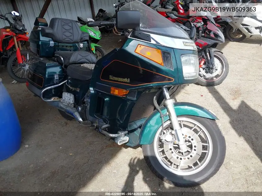 1998 Kawasaki Zg1200 B VIN: JKAZG9B19WB509363 Lot: 42250195