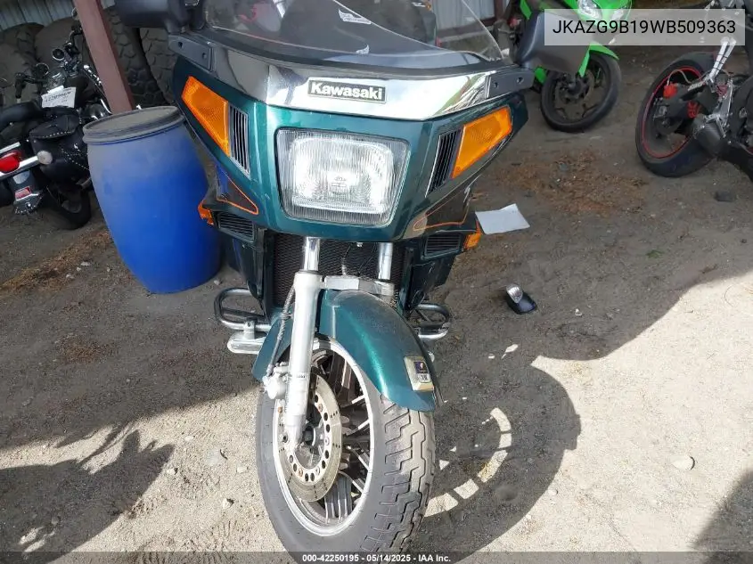 1998 Kawasaki Zg1200 B VIN: JKAZG9B19WB509363 Lot: 42250195
