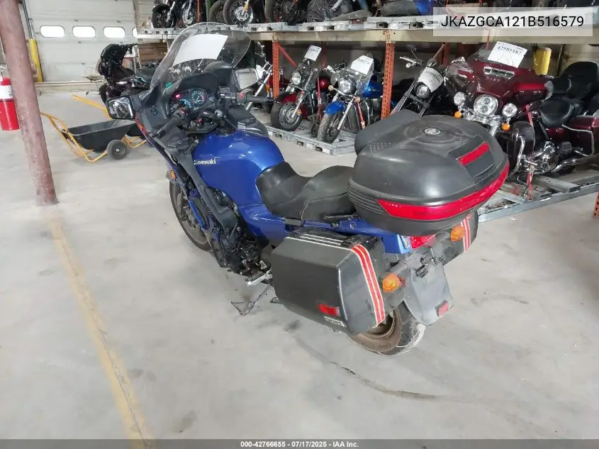 2001 Kawasaki Zg1000 VIN: JKAZGCA121B516579 Lot: 42766655