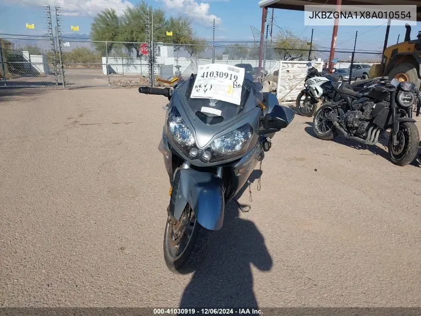 2008 Kawasaki Zg1400 A VIN: JKBZGNA1X8A010554 Lot: 41030919