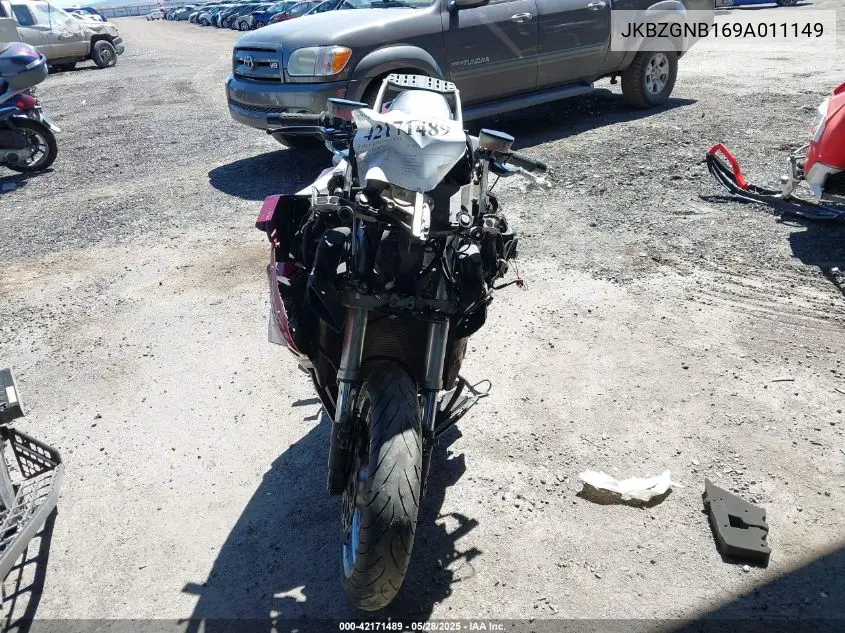 2009 Kawasaki Zg1400 B VIN: JKBZGNB169A011149 Lot: 42171489