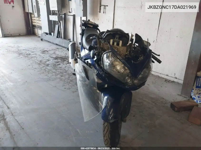 2013 Kawasaki Zg1400 C VIN: JKBZGNC17DA021969 Lot: 42570634