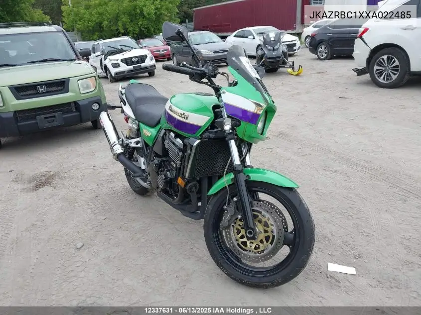 1999 Kawasaki Zr1100 C VIN: JKAZRBC1XXA022485 Lot: 12337631