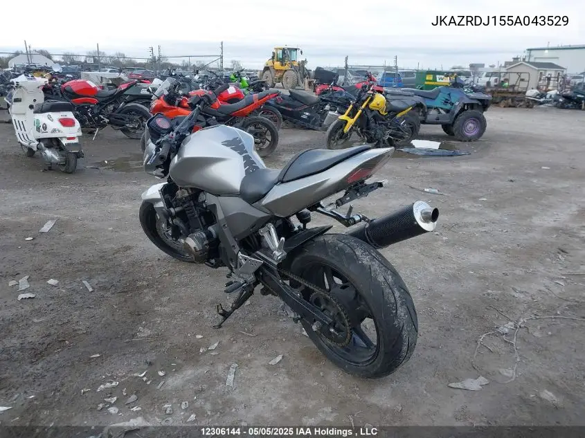 2005 Kawasaki Zr750 G VIN: JKAZRDJ155A043529 Lot: 12306144