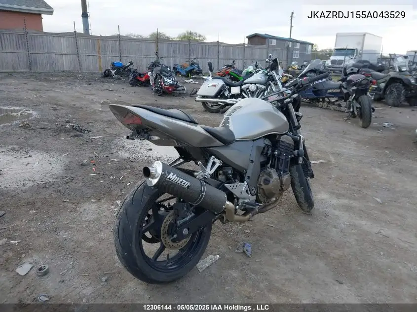 2005 Kawasaki Zr750 G VIN: JKAZRDJ155A043529 Lot: 12306144