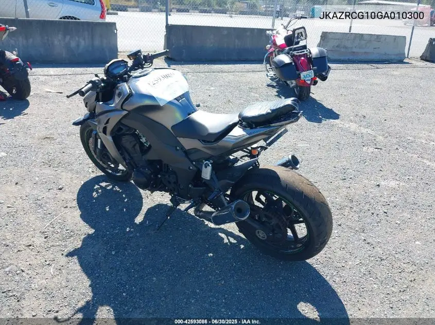 2016 Kawasaki Zr1000 G VIN: JKAZRCG10GA010300 Lot: 42593086