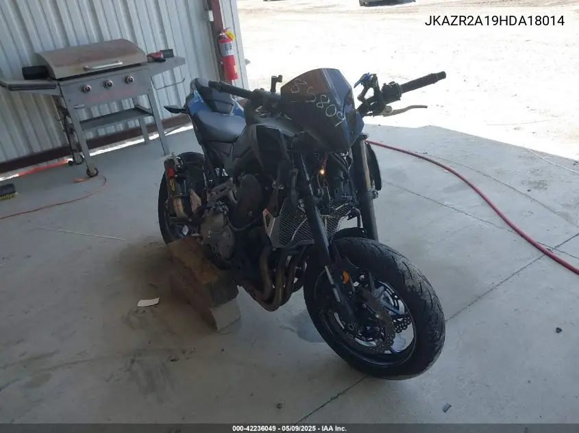 2017 Kawasaki Zr900 VIN: JKAZR2A19HDA18014 Lot: 42236049