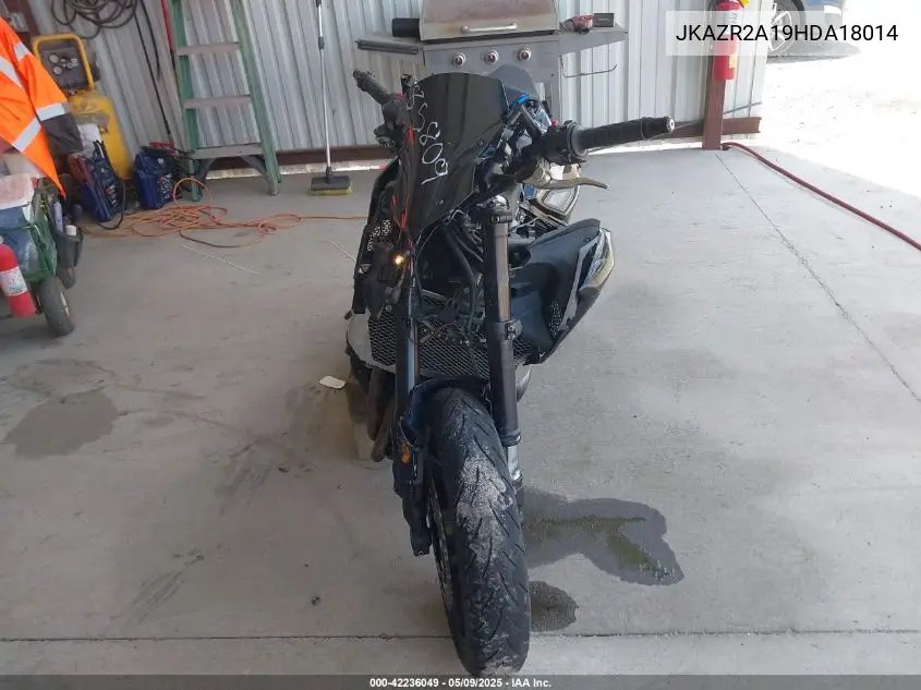 2017 Kawasaki Zr900 VIN: JKAZR2A19HDA18014 Lot: 42236049