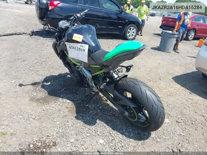 2017 Kawasaki Zr900 VIN: JKAZR2A16HDA16284 Lot: 42612519