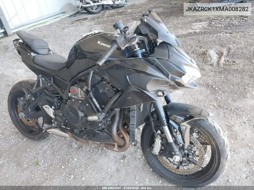 2021 Kawasaki Zr1000 K VIN: JKAZRCK1XMA008282 Lot: 42624297