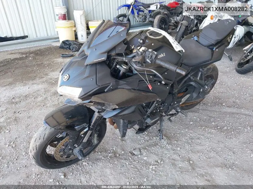 2021 Kawasaki Zr1000 K VIN: JKAZRCK1XMA008282 Lot: 42624297