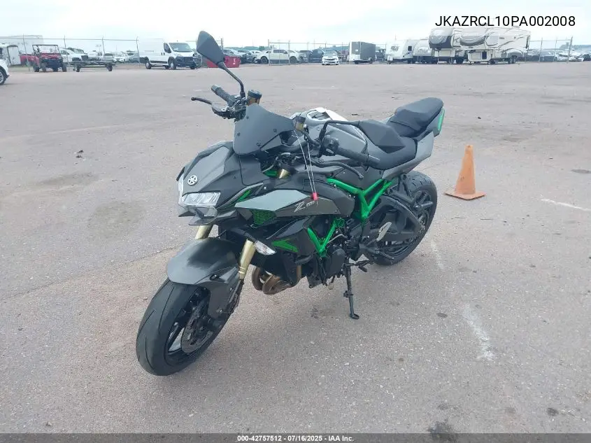 2023 Kawasaki Zr1000 L VIN: JKAZRCL10PA002008 Lot: 42757512