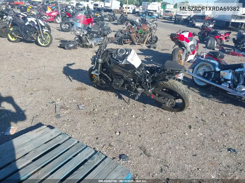 2024 Kawasaki Zr900 F VIN: ML5ZRDF1XRDA69382 Lot: 42452789