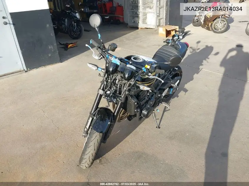 2024 Kawasaki Zr900 VIN: JKAZR2E13RA014034 Lot: 42662762
