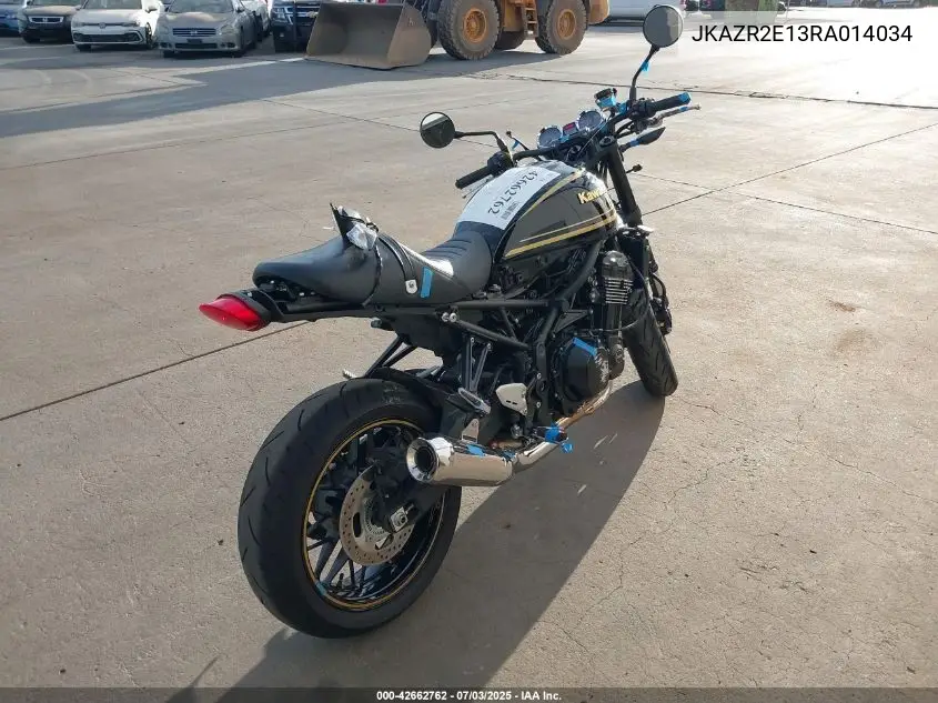 2024 Kawasaki Zr900 VIN: JKAZR2E13RA014034 Lot: 42662762