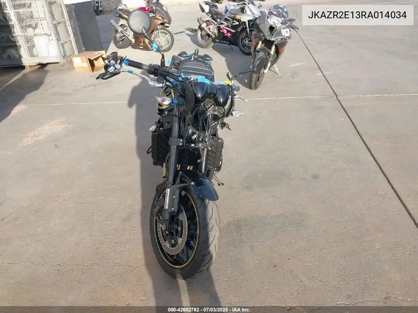2024 Kawasaki Zr900 VIN: JKAZR2E13RA014034 Lot: 42662762