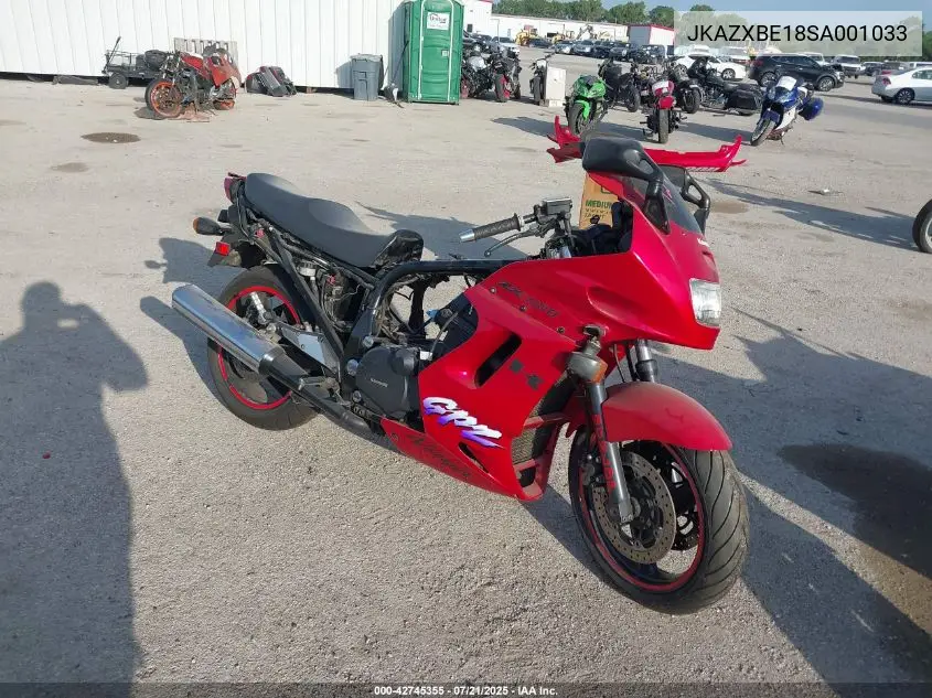 1995 Kawasaki Zx1100 E VIN: JKAZXBE18SA001033 Lot: 42745355