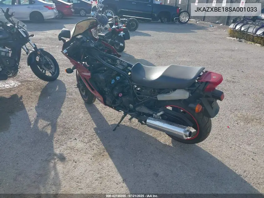 1995 Kawasaki Zx1100 E VIN: JKAZXBE18SA001033 Lot: 42745355