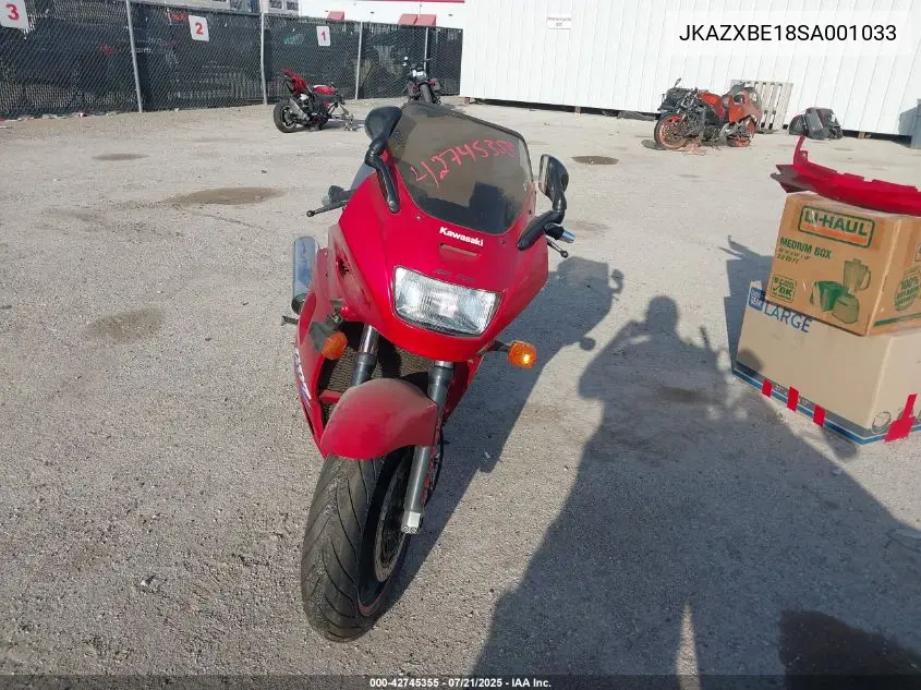 1995 Kawasaki Zx1100 E VIN: JKAZXBE18SA001033 Lot: 42745355