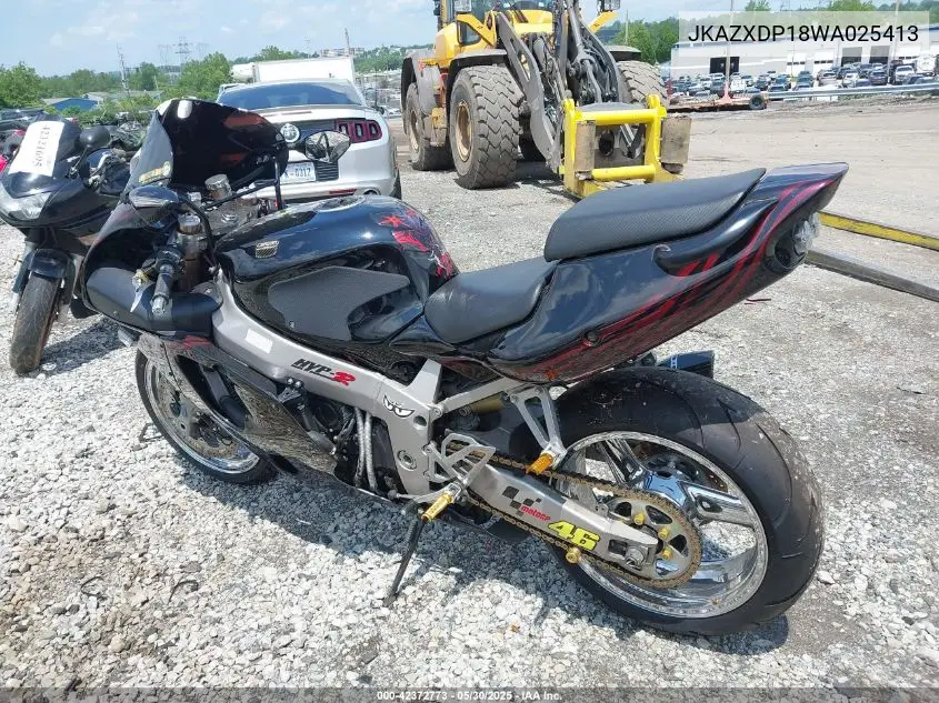 1998 Kawasaki Zx750 P VIN: JKAZXDP18WA025413 Lot: 42372773