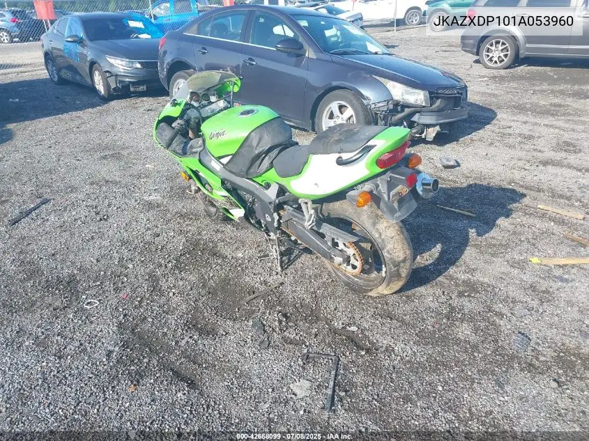 2001 Kawasaki Zx750 P VIN: JKAZXDP101A053960 Lot: 42668099