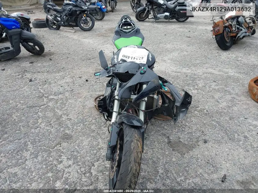 2009 Kawasaki Zx600 R VIN: JKAZX4R129A013632 Lot: 42341480