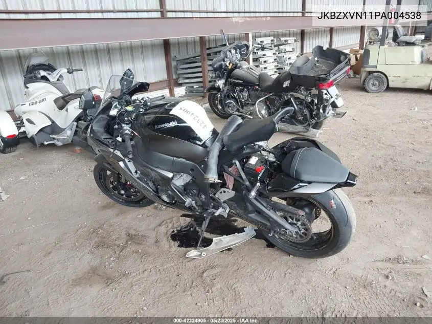 2023 Kawasaki Zx1002 N VIN: JKBZXVN11PA004538 Lot: 42324905