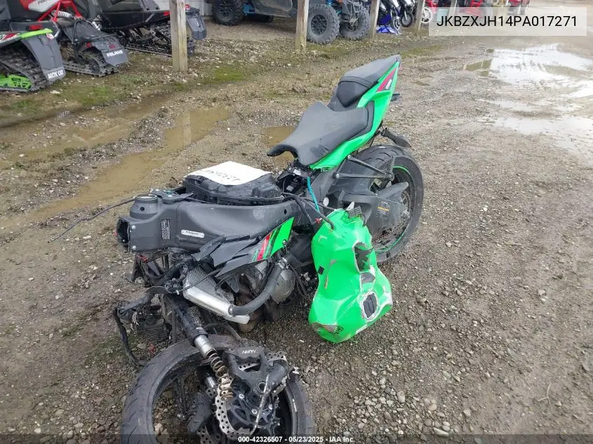 2023 Kawasaki Zx636 K VIN: JKBZXJH14PA017271 Lot: 42326507