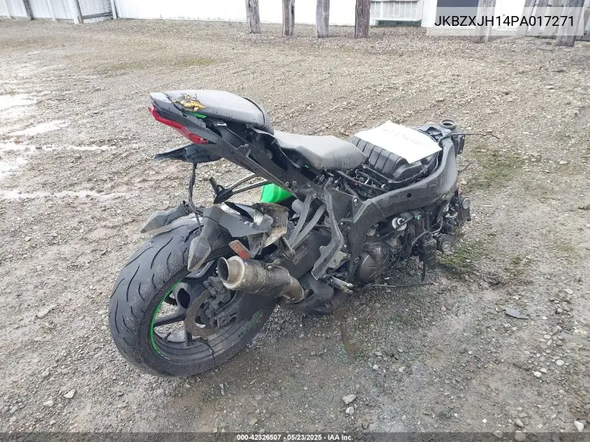 2023 Kawasaki Zx636 K VIN: JKBZXJH14PA017271 Lot: 42326507