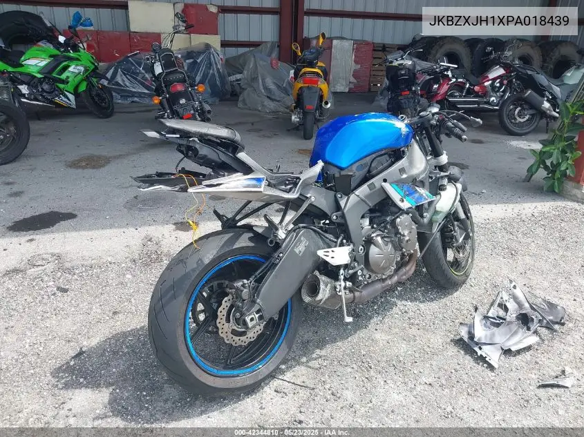 2023 Kawasaki Zx636 K VIN: JKBZXJH1XPA018439 Lot: 42344810