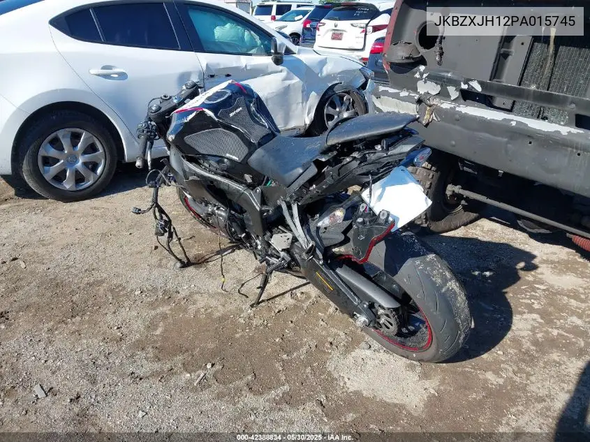 2023 Kawasaki Zx636 K VIN: JKBZXJH12PA015745 Lot: 42388834