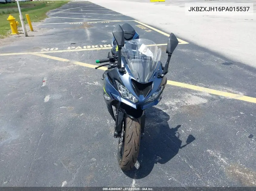 2023 Kawasaki Zx636 K VIN: JKBZXJH16PA015537 Lot: 42805367