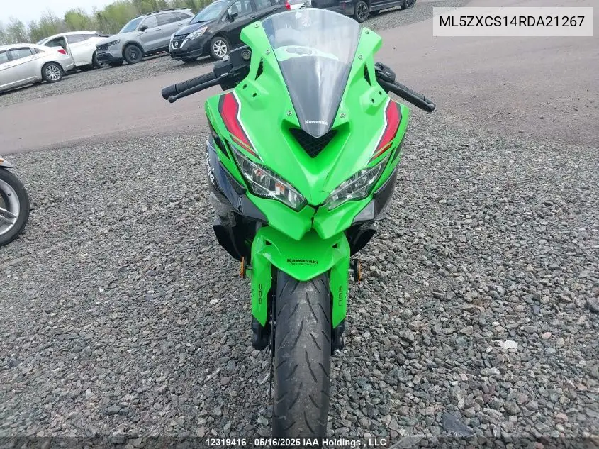 2024 Kawasaki Zx400 S VIN: ML5ZXCS14RDA21267 Lot: 12319416