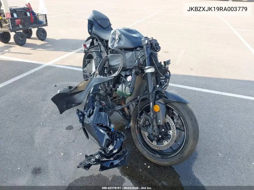 2024 Kawasaki Zx636 K VIN: JKBZXJK19RA003779 Lot: 42376191