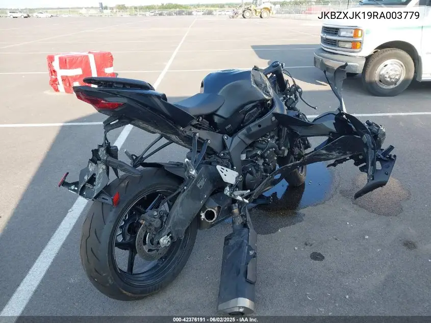 2024 Kawasaki Zx636 K VIN: JKBZXJK19RA003779 Lot: 42376191