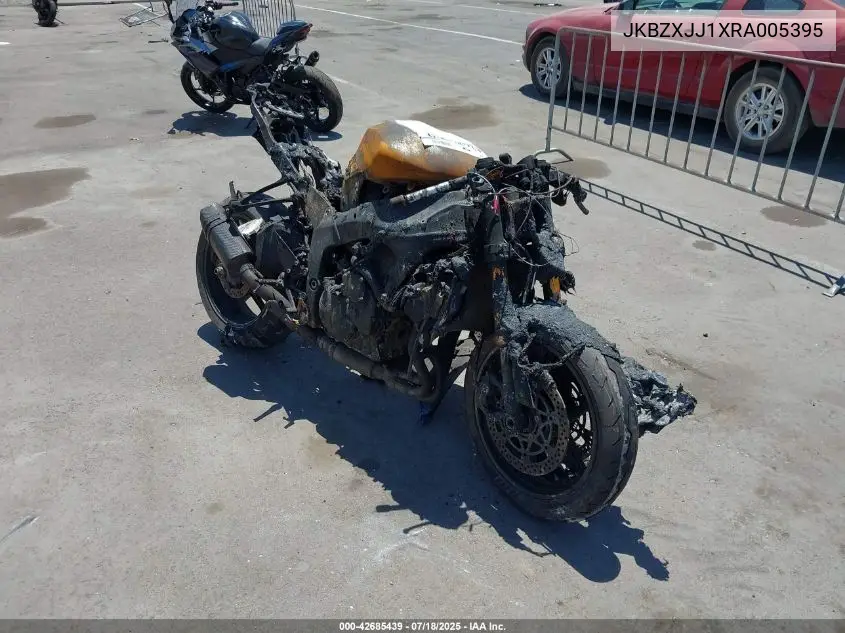 2024 Kawasaki Zx636 K VIN: JKBZXJJ1XRA005395 Lot: 42685439