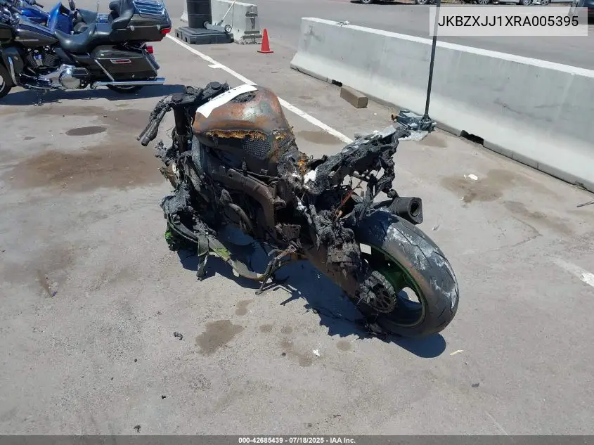 2024 Kawasaki Zx636 K VIN: JKBZXJJ1XRA005395 Lot: 42685439