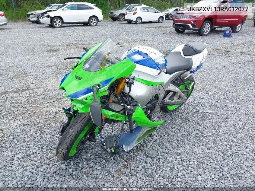 2024 Kawasaki Zx1002 L VIN: JKBZXVL13RA012077 Lot: 42735018
