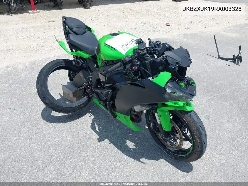 2024 Kawasaki Zx636 K VIN: JKBZXJK19RA003328 Lot: 42735737