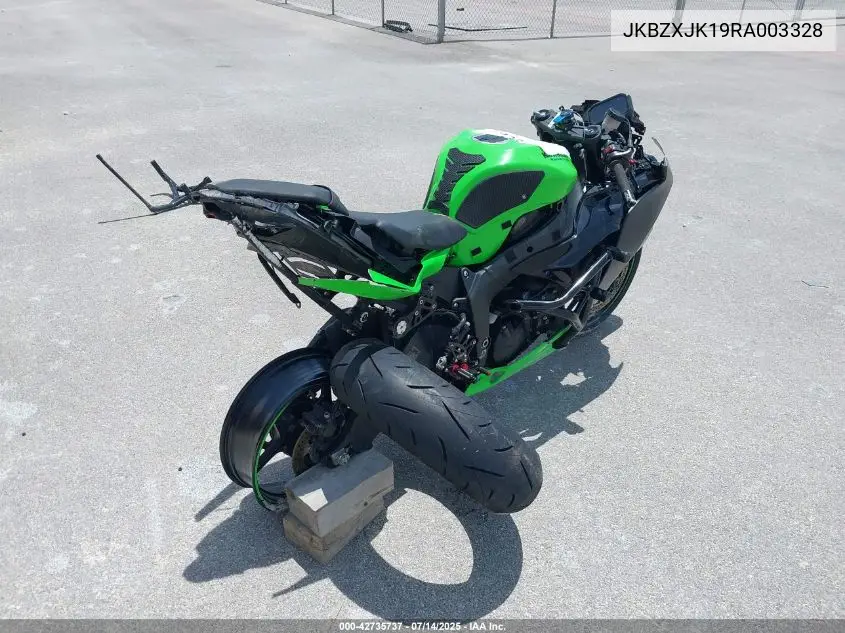 2024 Kawasaki Zx636 K VIN: JKBZXJK19RA003328 Lot: 42735737
