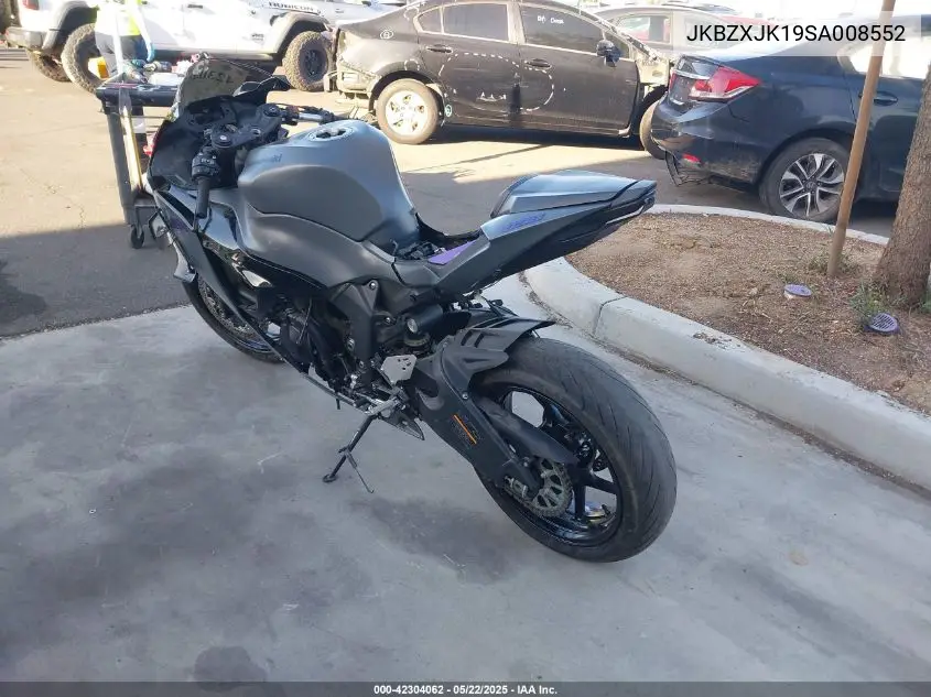 2025 Kawasaki Zx636 K VIN: JKBZXJK19SA008552 Lot: 42304062