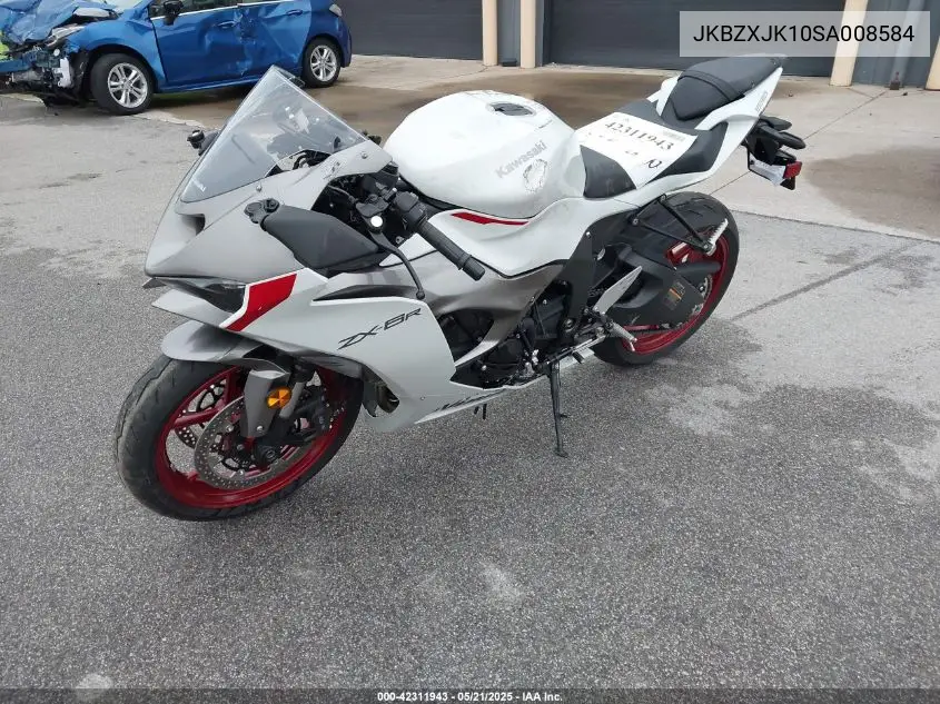 2025 Kawasaki Zx636 K VIN: JKBZXJK10SA008584 Lot: 42311943